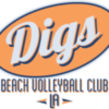 Digs Beach Volleyball Club - Louisiana logo