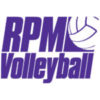 RPM Sand Volleyball (under Ryan Mariano Volleyball, LLC) logo